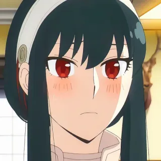 🙂 Yor Forger Spy x Family anime, yor forger, spy x family, cartoon, woman, character, animation telegram sticker