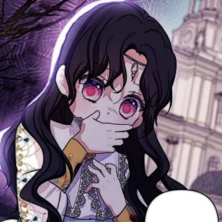 🐈‍⬛️ bambino, ragazza, anime, manga, preoccupato, occhi whatsapp sticker