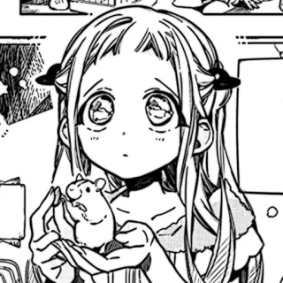 🩹 Anime, Manga, Personaje, Chica, Hámster telegram sticker