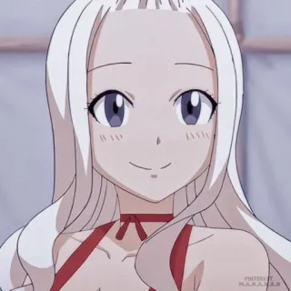 🤍 Mirajane Strauss Fairy Tail Anime, Ragazza, Cartone animato, Ritratto, Mirajane, Strauss telegram sticker