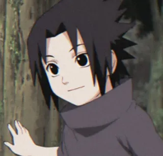 🀄️ Sasuke Naruto Аниме, Манга, Ниндзя, Учиха, Саске, Ребенок telegram sticker