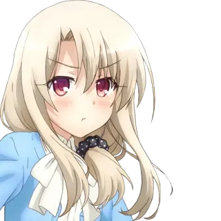 😤 애니메이션, 소녀, 귀여운, 일러스트 telegram sticker