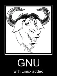 😏 GNU
with Linux added GNU, Linux, Sistema operacional, Código aberto, Computador, Tecnologia, Software telegram sticker