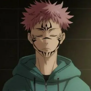 ✨ Sukuna Jujutsu Kaisen anime, manga, curse, sorcerer telegram sticker