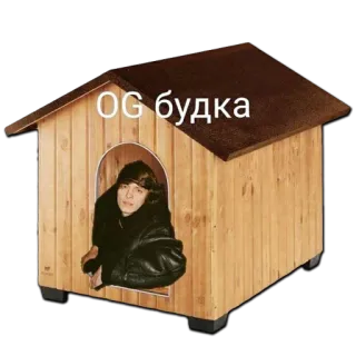🏠 OG будка casinha de cachorro, pessoa, russo, OG telegram sticker