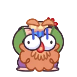 🤯 Dibujo animado, Personaje, Ilustración, Lindo, Divertido telegram sticker