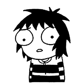 😒 Desenho animado, Personagem, Ilustração, Desenho, Retrato, Expressão whatsapp sticker