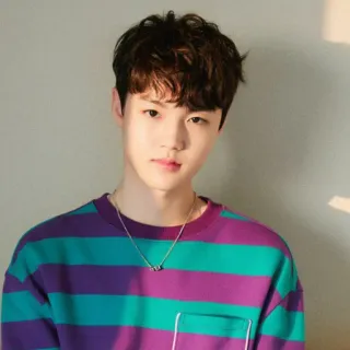 😕 portrait, homme, jeune, décontracté, coréen, mode telegram sticker