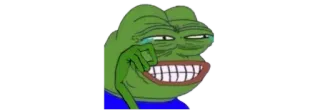 😂 Pepe the Frog Meme, Sapo, Pepe, Cultura da Internet telegram sticker