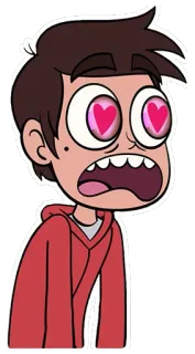 😍 Marco Diaz Star vs. the Forces of Evil Cartoon, Liebe, Augen, Marco, Diaz whatsapp sticker