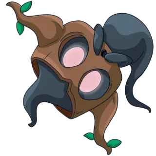 Ghost/Dark Pokémon by @NamelessOcculto telegram stickers