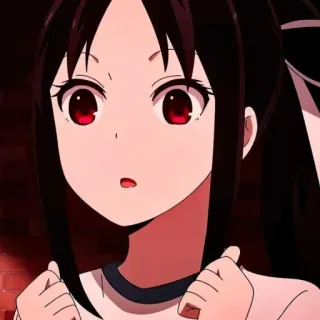 🌺 Kaguya Shinomiya Kaguya-sama: Love Is War 애니, 카구야, 카구야님은告백받고싶어, 러브 이즈 워, 만화, 귀여운, 캐릭터 telegram sticker