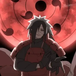 🀄️ Madara Uchiha Naruto Anime, Manga, Złoczyńca, Ninja, Uchiha, Madara telegram sticker