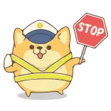 Corgi @IMG2D telegram stickers