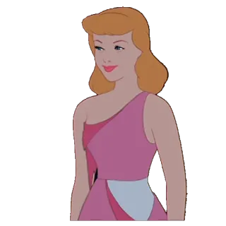 @STIKERFORALL CINDERELLA telegram stickers