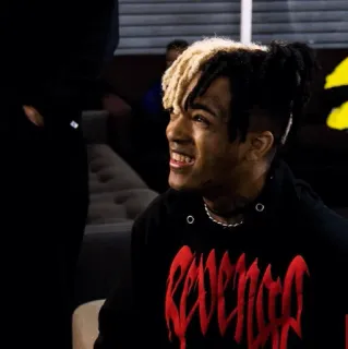 🖤 XXXTentacion rapper, muziek, artiest, xxxtentacion, zanger telegram sticker