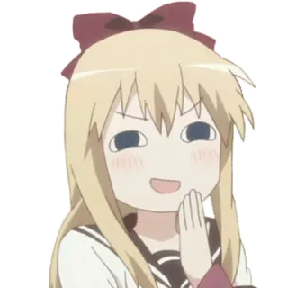 😏 anime, altezzoso, carino, ragazza, manga, espressione telegram sticker