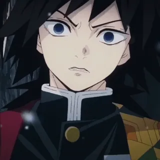 🌊 Giyu Tomioka Demon Slayer 动漫, 漫画, 鬼灭之刃, 富冈义勇 telegram sticker