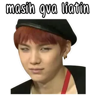 🙂 masih gva liatin Meme, Ausdruck, Lustig, Sarkastisch whatsapp sticker