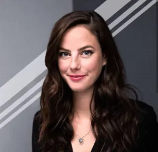 🦋 woman, portrait, actress, brunette, person, celebrity telegram sticker