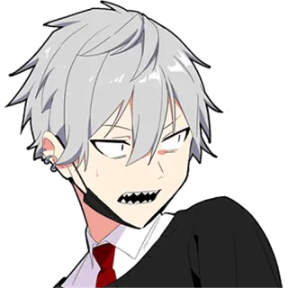 😕 อนิเมะ, ตัวละคร, การ์ตูน, มังงะ, ภาพประกอบ, ภาพเหมือน telegram sticker
