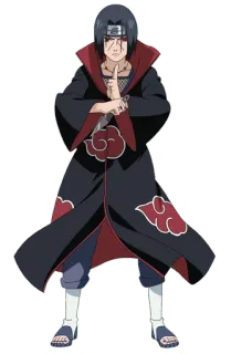 🌿 Itachi Naruto Anime, Ninja, Uchiha, Manga, Sharingan, Akatsuki telegram sticker