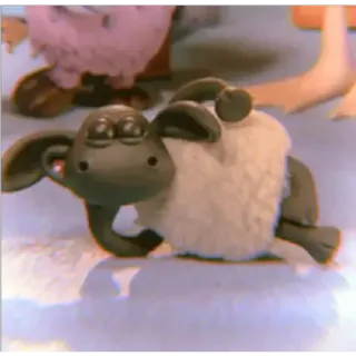 🐑 Shaun the Sheep Shaun le mouton, Mouton, Dessin animé, Stop motion, Animation en pâte à modeler telegram sticker