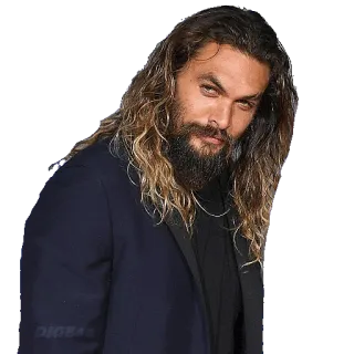 🙂 Jason Momoa actor, celebridad, Jason Momoa, Aquaman, Hollywood telegram sticker