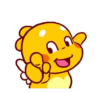 ๐ Kartun, Lucu, Kuning, Karakter, Ilustrasi telegram sticker