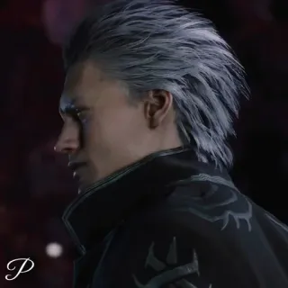 🗡 Vergil Devil May Cry vergil, devil may cry, video game, anime, character telegram sticker