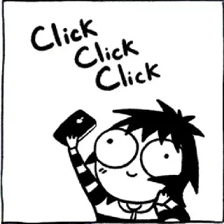 sarah andersen (SIN DEPP) telegram stickers
