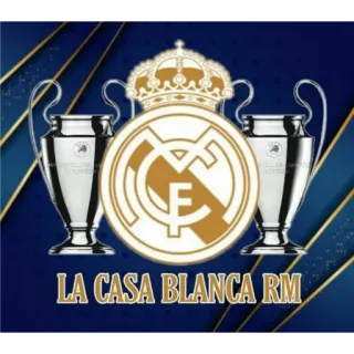 🙂 LA CASA BLANCA RM Real Madrid, football, soccer, sports team, La Casa Blanca, RM telegram sticker