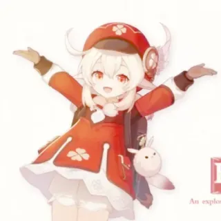 💗 Klee Genshin Impact An explo 可莉, 原神, 动漫, 可爱, 游戏, 角色 telegram sticker