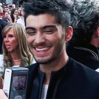 🔦 Zayn Malik muzikant, beroemdheid, zanger, persoon, glimlach telegram sticker
