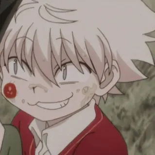 😂 Killua Zoldyck Hunter x Hunter Anime, Killua, Hunter x Hunter, Cartoon, Charakter telegram sticker