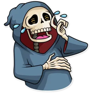 Esqueleto! whatsapp stickers
