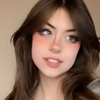 💞 mujer, retrato, chica, persona, cara, maquillaje telegram sticker