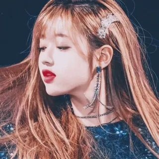 🗝 woman, portrait, hair, beauty, makeup telegram sticker