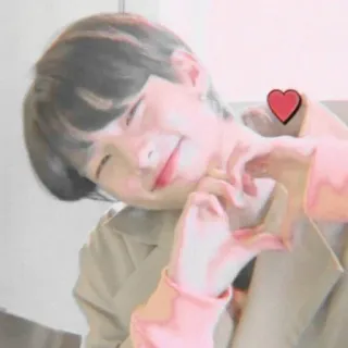 🎟 personne, cœur, amour, affection, geste, mignon telegram sticker