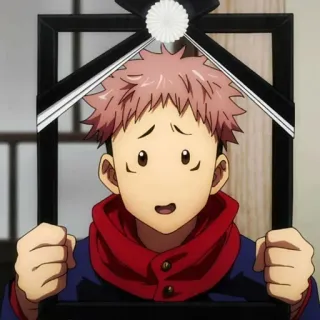 ➿ Yuji Itadori Jujutsu Kaisen Anime, Dibujo animado, Personaje, Triste, Funeral, Yuji Itadori, Jujutsu Kaisen telegram sticker
