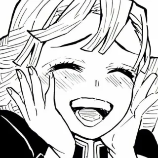 🔗 Mitsuri Kanroji Demon Slayer anime, demon slayer, mitsuri kanroji, manga telegram sticker