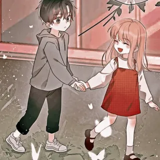 🦔 Anime, Kreskówki, Dzieci, Przyjaźń, Słodkie, Rysunek telegram sticker