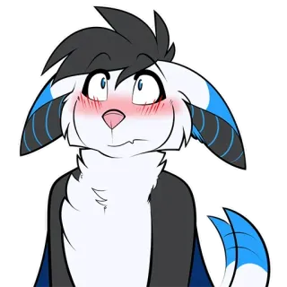 😳 Furry, Cartoni animati, Antropomorfo, Animale, Personaggio telegram sticker