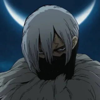 😡 Tsukasa Shishio Dr. Stone anime, dr stone, tsukasa shishio, character, portrait telegram sticker