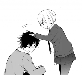 😇 Anime, Manga, Lindo, Amor, Relación, Pareja, Romance telegram sticker