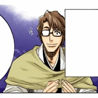 🧬 Sosuke Aizen Bleach 애니메이션, 만화, 캐릭터, 아이젠 telegram sticker