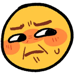 🤢 Emoji, Gesicht, Lustig, Ausdruck, Gelb, Internet, Meme whatsapp sticker