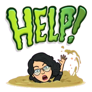 😭 HELP! ayuda, asistencia, angustia, dibujo animado, arena telegram sticker
