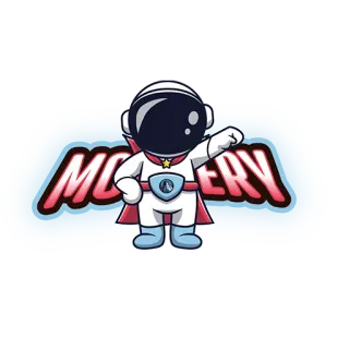 🙋 MOONERY астронавт, луна, космос, мультфильм, супергерой, лунный telegram sticker