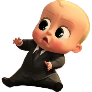 😳 The Boss Baby bayi, bos, setelan, kartun, karakter, imut telegram sticker
